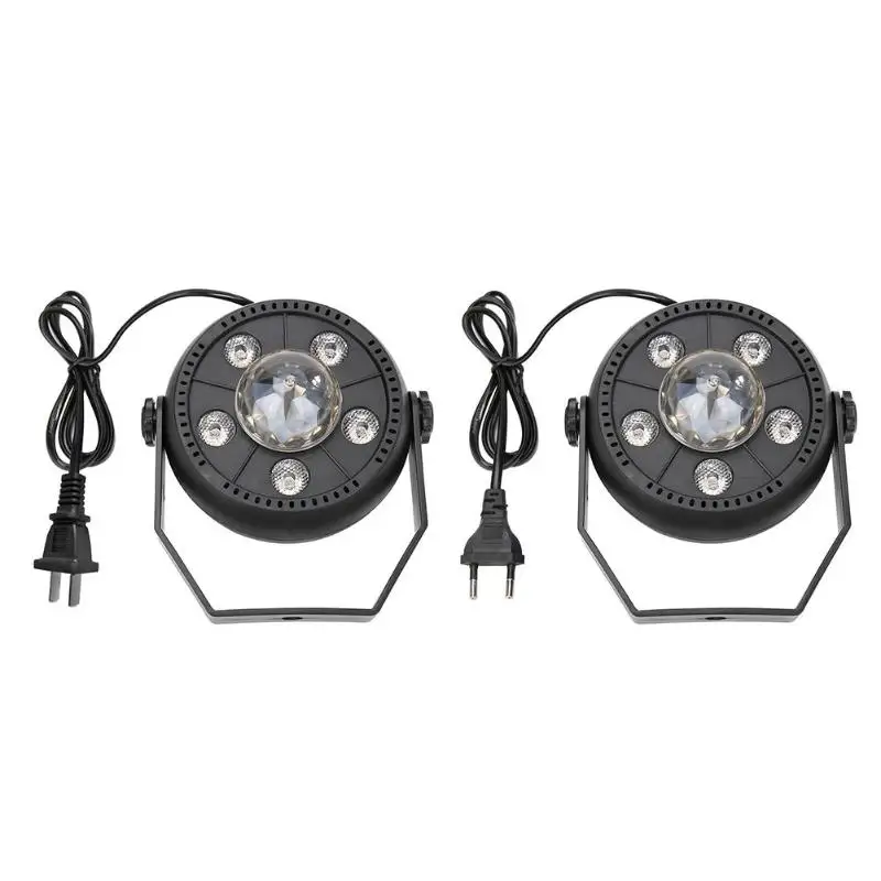 5LED красочный вращающийся сценический светильник хрустальный магический шар KTV бар DJ Par лампа