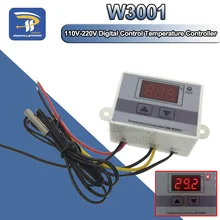 NTC Сенсор AC 110 V-220 V светодиодный цифровой Управление Температура микрокомпьютерный термостат переключатель термометр 10A терморегулятор W3001
