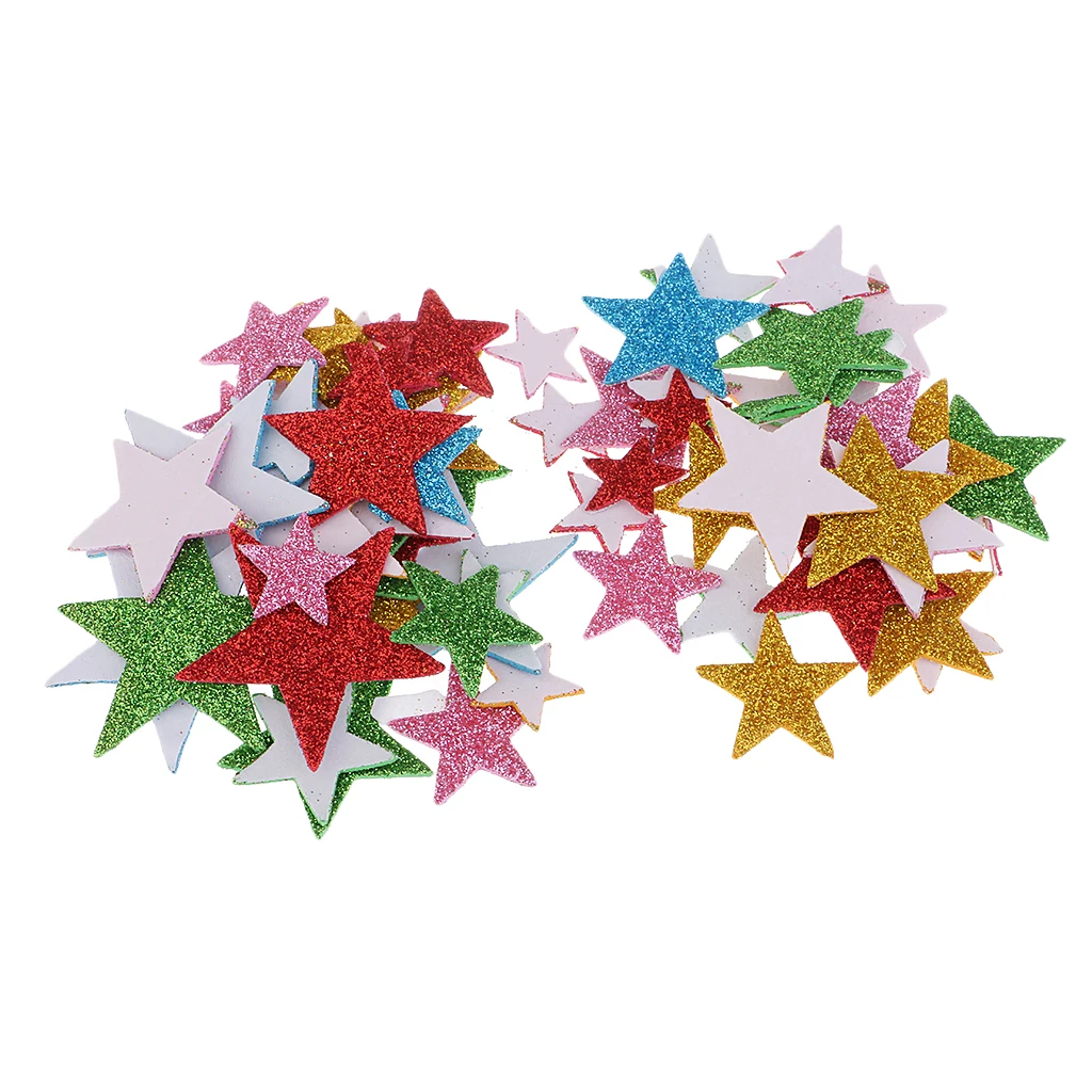 Star Foam Sticker Home Decor Star Wall Stickers For Kids Room Wall Decals and Kids Early Learning Educational Toys