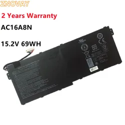 AC16A8N 4ICP7/61/80 Batterie d'ordinateur portable pour Acer Aspire V17 V15 Nitro VN7 593G VN7 793G VN7 793G 73YP 78E3 VN7 793 717L 15.2V 69WH 