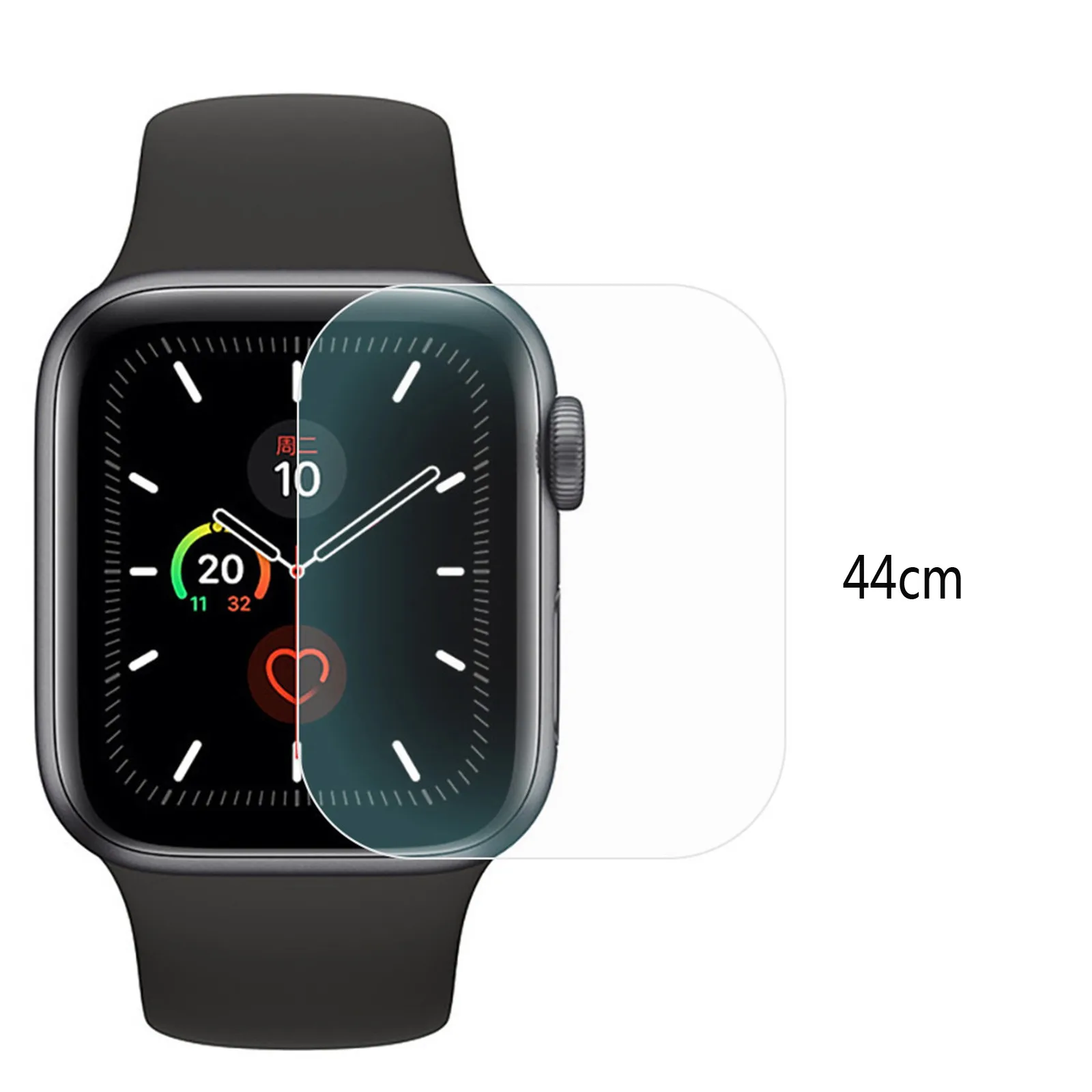 Для Iwatch 6 Series Взрывозащищенная фотовспышка (44 мм) из силикагеля|Смарт-часы| |