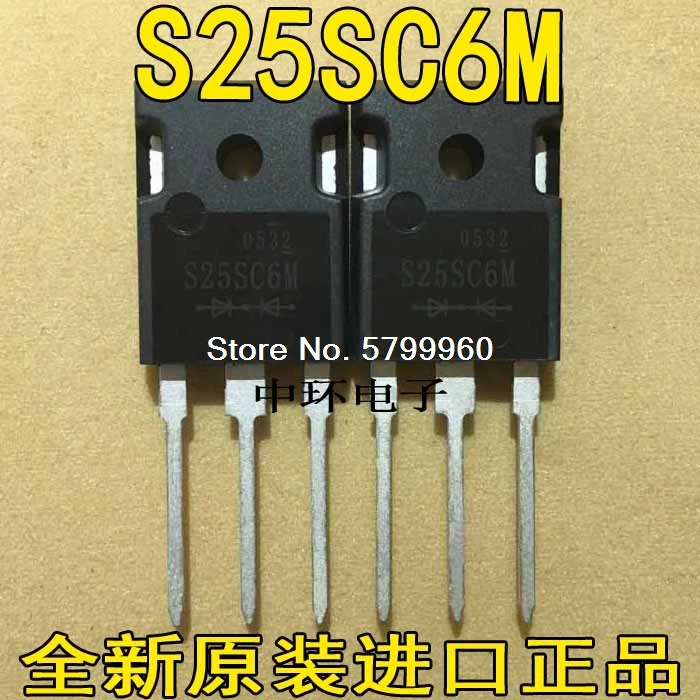 10 шт./лот S25SC6M 25A/60В транзистор Соединители  | Отзывы и видеообзор