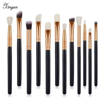 

XINYAN Makeup Brush Set Eyeshadow Nose Shadow Eyeliner Lip Blending Brush Makeup Eyeshadow Blend 12pcs