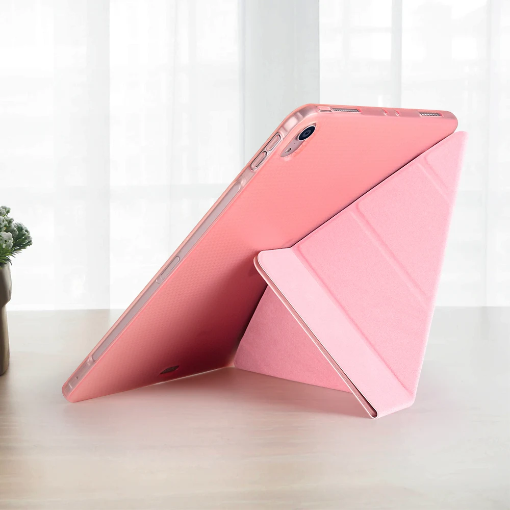 Магнитный умный чехол для iPad Pro 11, многоразовый чехол-подставка, магнитный чехол, прорезиненное покрытие для iPad Pro11
