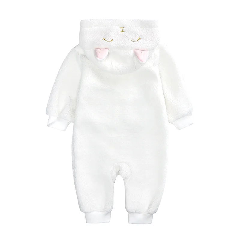 Baby Bodysuits are cool Autumn Winter Baby Boys Girls Fleece Rompers Warm Romper Playuits Fashion Toddler Clothes Cute Infant Baby Girls Romper