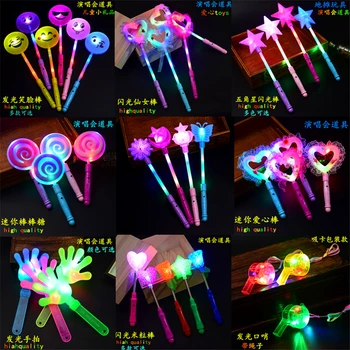 

Fairy Princess Party Lights Props, Concert Lights Props Children's Horn Lamp Headgear Toys Novelty Gag Toys Luminous Toys