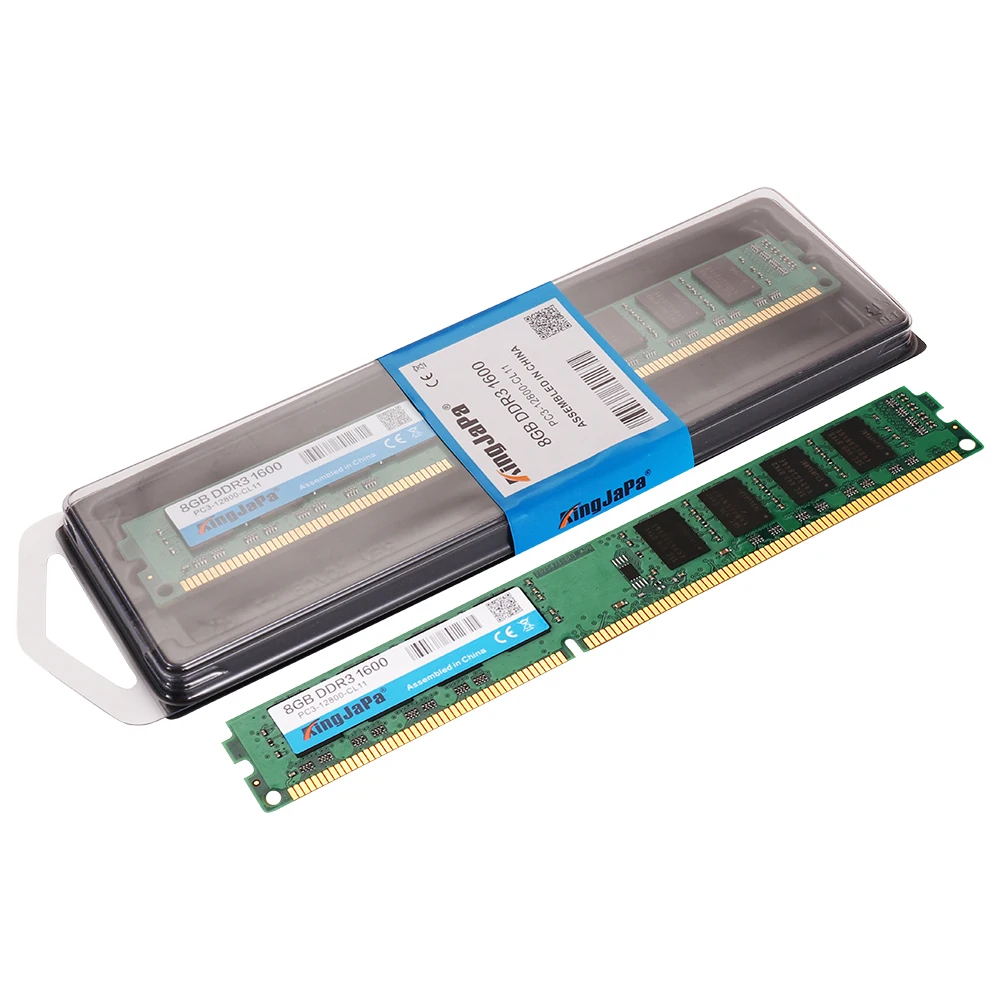 Новая оперативная память для AMD KingJaPa DDR 2 3 DDR2 DDR3/PC2 PC3-12800 10600 1 Гб 2 Гб 4 ГБ 8 ГБ настольный компьютер 667 800 1333 1600 МГц