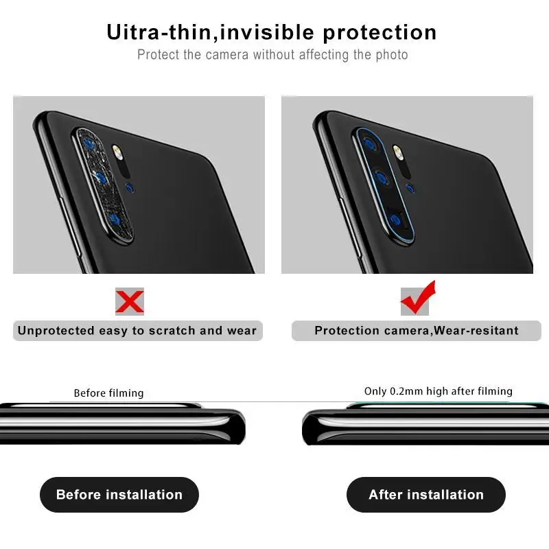 2-в-1 9D защитный Стекло для huawei Nova/5 T 6,26 inch 5 T Экран Защитная пленка для huawei Nova5T с уровнем твердости 9H Камера объектив из закаленного Стекло
