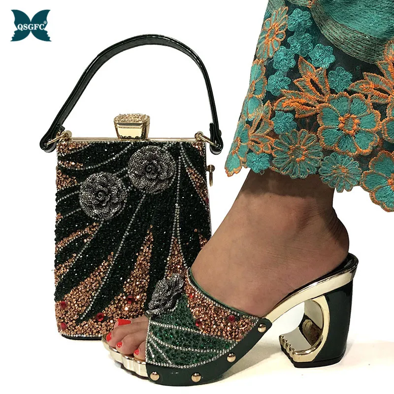 Fashionable Italian Shoes and Bag Sets  