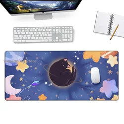 Grand tapis de souris Gaming 80x30cm, antidérapant, idéal pour ordinateur de bureau ou portable 