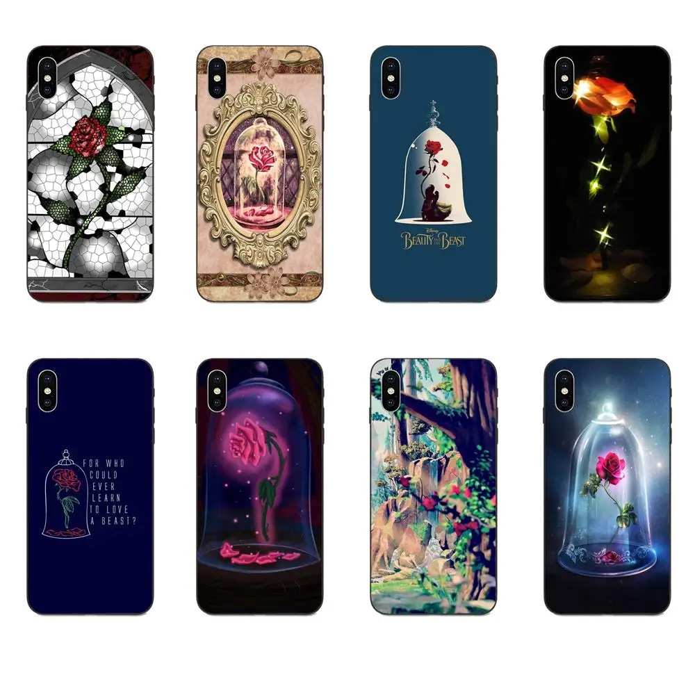 

Beauty And The Beast Rose Soft Soft Pattern Pink For Xiaomi Redmi Note 3 3S 4 4A 4X 5 5A 6 6A 7 7A K20 Plus Pro S2 Y2 Y3