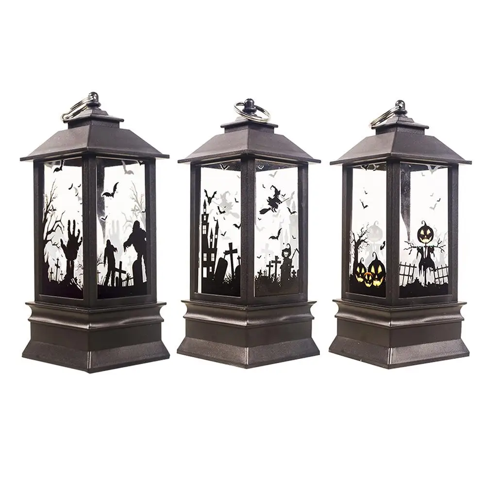 

Electric Halloween Candle Lamp LED Candle Simulation Flame Light Small Oil Candle Lamp Light for Halloween Party Decoration