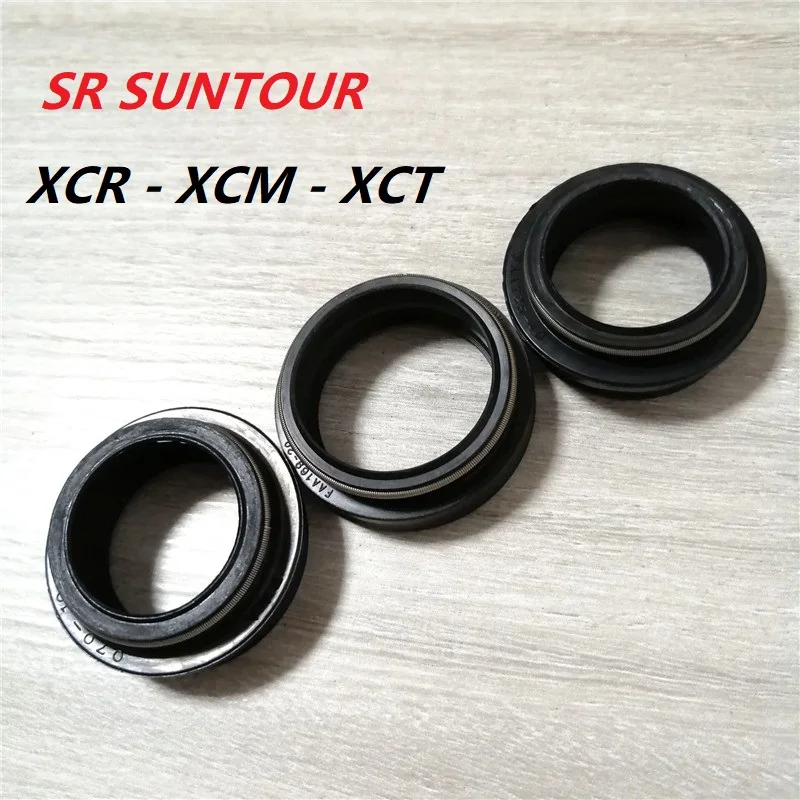 Original Suntour XCT XCM XCR Fork Tube Stanchion Wiper Dust Seal Rubber Sealed Ring XCR32mm