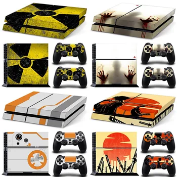 

Wholesale Waterproof Custom Printing Adhesive Skin Sticker For PS4