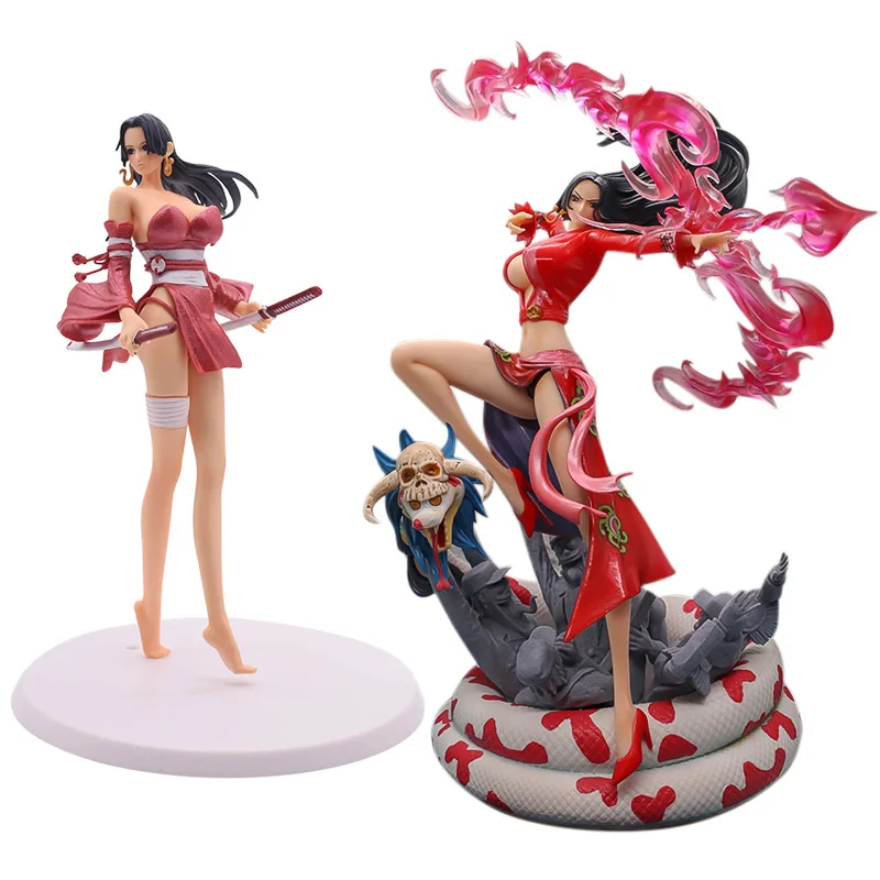

2 Styles One Piece Figure GK Boa Hancock Figure PVC Toy Action Figure Collectible Model Christmas Gift Toy For 23.5cm-34cm