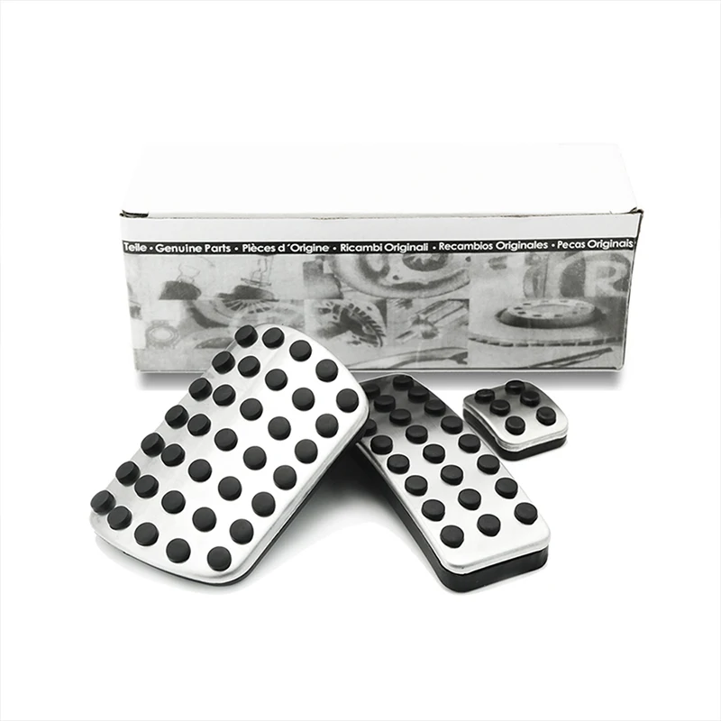 Brake Foot Pedals Pad Stickers For Mercedes-Benz W176 W245 W246 W251 W164 W166 X164 X166 C177 X156 A B CLA GLA ML GL R Class