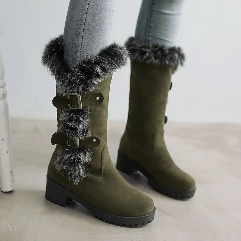 slip resistant knee high boots