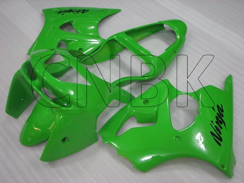 Обтекатель для мотоцикла Zx6r 99 Kawasaki 1998 зеленая обтекатель кузова Ниндзя из
