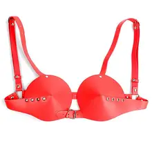 Панк-бра, жгут, кожа, круглая чашка, Braltte, сексуальный, для танцев на шесте, фестиваль, без бретелек, топ, для тела, связывание, белье, пояс размера плюс, клетка для груди