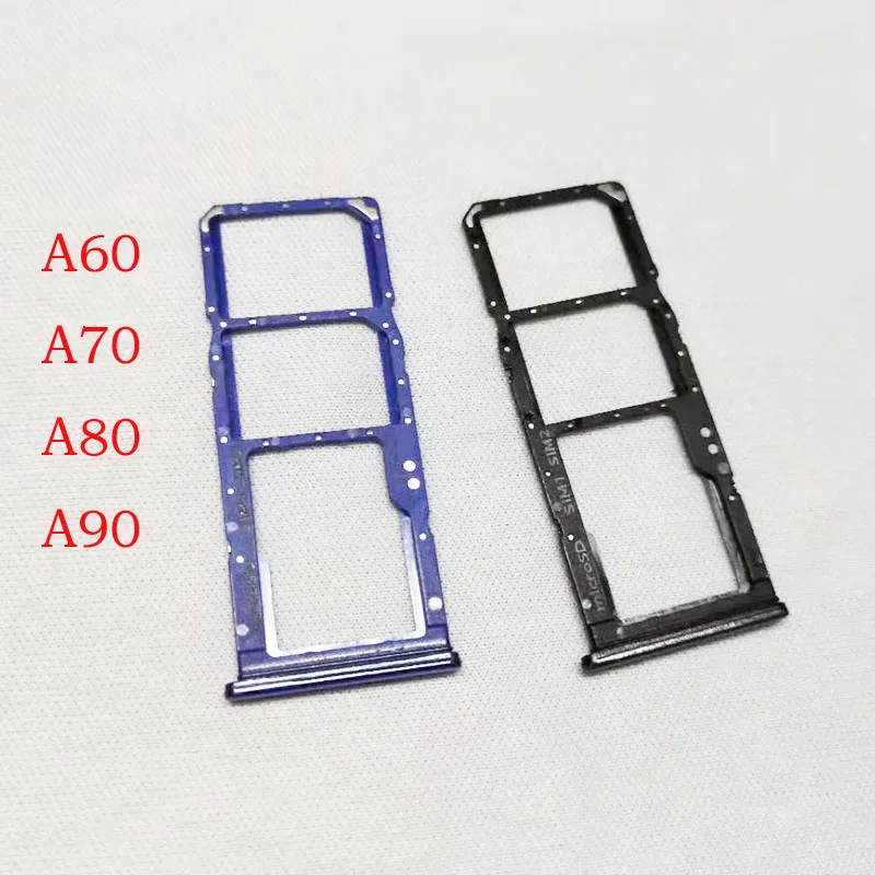 Держатель для Sim карты Samsung Galaxy A10 A20 A205F A30 A305F A40 A50 A60 A70 A80 A90|Адаптеры SIM карт| |