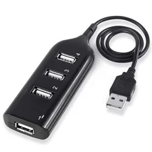 

Elecpow USB Hub 2.0 High Speed Hub Adapter Mini USB 2.0 4 Ports Splitter For PC Laptop Notebook Computer Peripherals Accessories