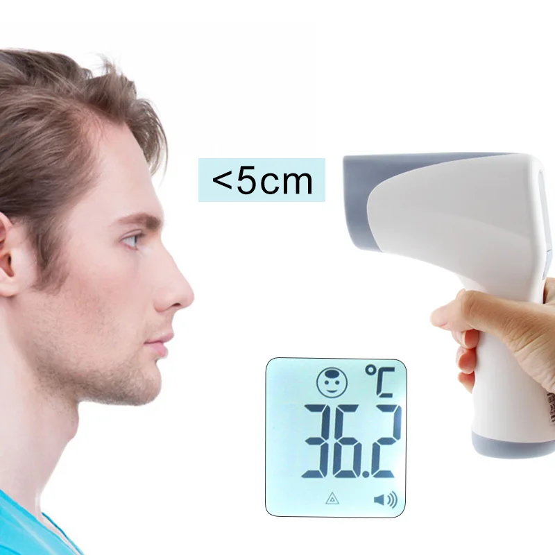 

Non Contact Infrared Thermometer Forehead Thermometer Body Temperature Fever Digital Measure Tool for Baby Adult