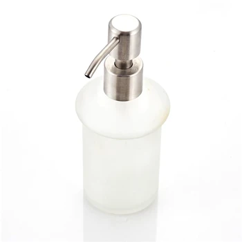 

Wall Mounted Restaurant Hotel Home For Bathroom Shampoo Container Kitchen Restroom Modern Liquid Soap Dispenser Stainless Steel