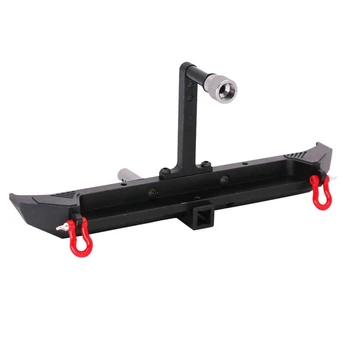 

RC Car Rear Bumper Anti-Collision Metal Bumper for TRX4 SCX10 D90 1/10 Remote Control Car