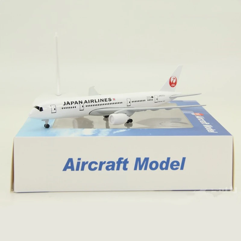 18 см 1:250 масштаб японских авиалиний Boeing B787-8 модель самолета с колесами цинковая модель самолета из сплава коллекционное украшение подарки