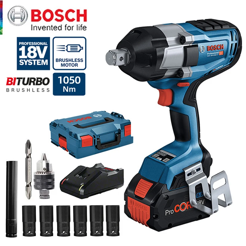 Bosch 1050N.m High Torque Electric Wrench Lithium Jackhammer Industrial