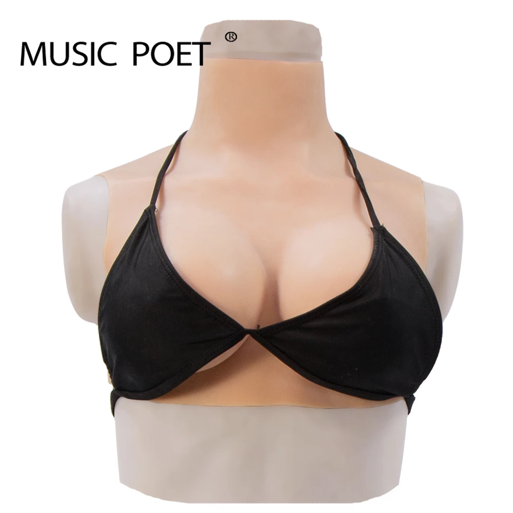 

NEW Silicone Breast Forms Realistic Fake Boobs Tits Enhancer Crossdresser Drag Queen Shemale Transgender Crossdressing C cup