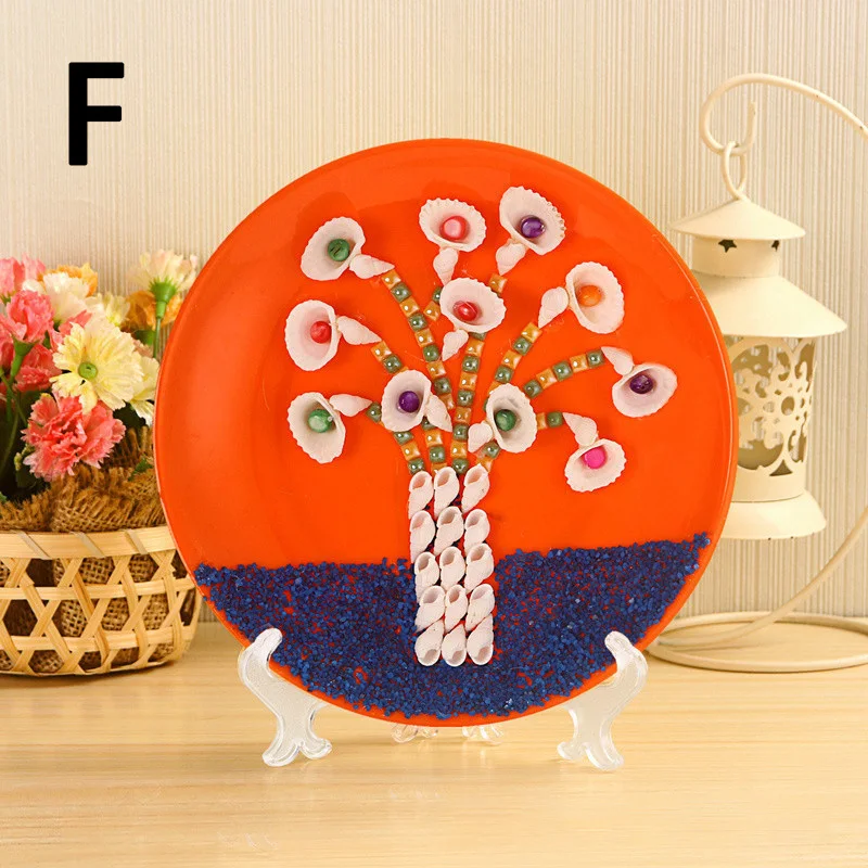 3D Creative Decorative Hand Shell Painting Handmade Children DIY Set Home Decor home decoration educational toys