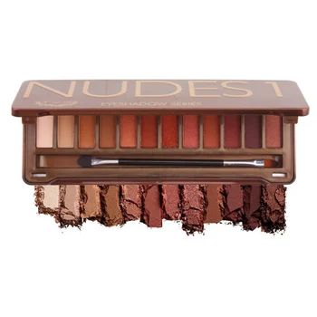 

12-color Glitter Eyeshadow Makeup Pallete Maquillaje Matte Simple Earth Style Eyeshadow Powder Pigment Cosmetics