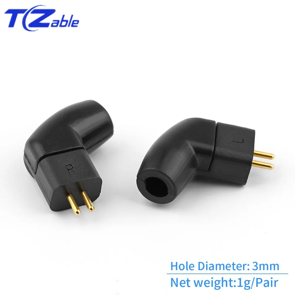5pairs Hifi Headphones Jack 0 78mm Earphone Pin Plug For JH Audio JH16 Pro JH11 W4R Adapters Audio Connector Audio Jack
