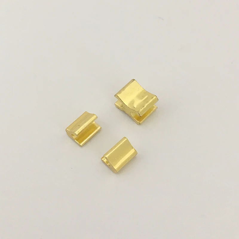 gold 20 комплектов молнии стоппер нескользящий для 3#5#8#10# близкого конца Металлические молнии молния Ремонтный комплект Замена DIY аксессуары портной инструменты - Цвет: gold