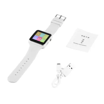 

Newest X6 Wireless Bluetooth Smart Watch 1.54 Inch X6 Wristwatch With 1.3MP Camera & Rubber Watch Band For iOS for Android