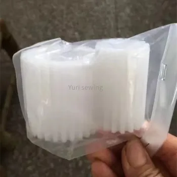 Pezzi di ricambio per macchine da cucire industriali con ruota in plastica superiore e inferiore siruba