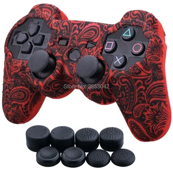 

for Sony Playstation 3 Controller Silicone Case Protective Skin Cover Wrap Case for PS3 Controller Joystick Gel Rubber for PS3
