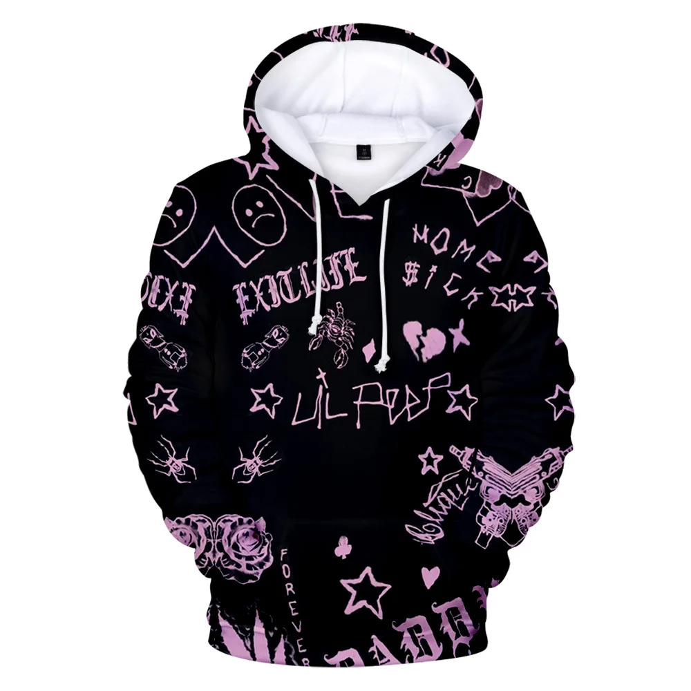 Rapper Lil Peep 3D Printed Adult & Children's Hoodie Sweatshirts 2020 Fashion Hip Hop Casual Oversized Pullover Tops Streetwear