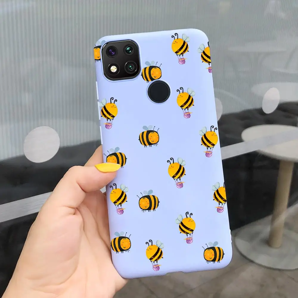 Case For Xiaomi Redmi 9C NFCA Redmi 9A 9C Redmi9 Redmi9A 9 C Cover Custom Sunflower Butterflies Phone Case Soft Silicone Fundas xiaomi leather case glass Cases For Xiaomi