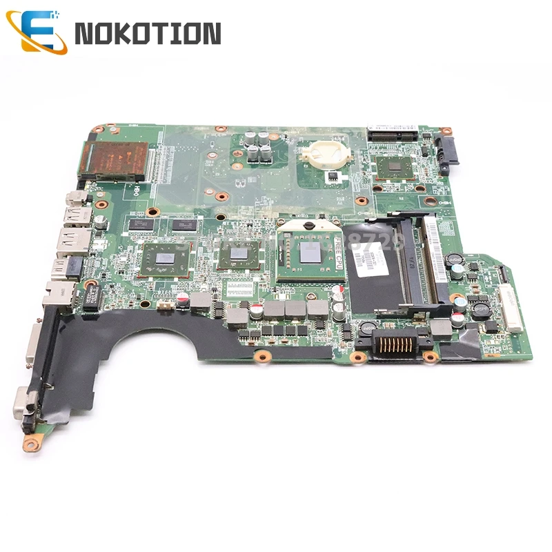 NOKOTION 502638-001 482324-001 DA0QT8MB6G0 для hp Pavilion DV5-1100 DV5-1105 материнская плата для ноутбука S1 DDR2 Материнская плата Бесплатный процессор работает