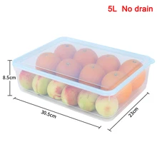 Новая прозрачная коробка для хранения большой емкости коробка для хранения продуктов питания пластиковая коробка для хранения яиц фруктов XOA