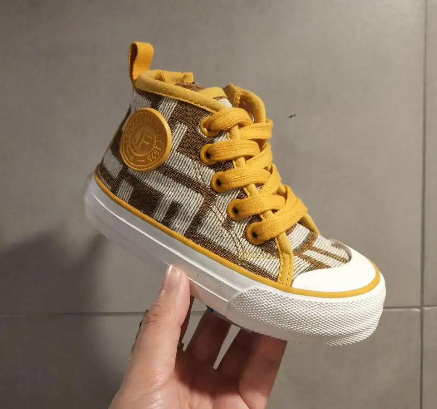 Children's 3 colour cotton sneakers kids stylish casual shoes