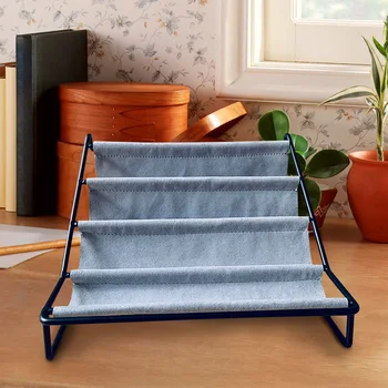 

Office Box Multifunctional Stationery Glasses Frame Sunglasses Desktop Organizer Bedroom Household Wrought Iron Storage Rack