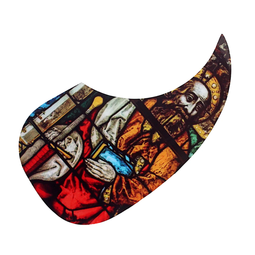 Acoustic Guitar Pickguard Pick Guard Scratch Plate Self adhesive Pickguard for Acoustic Guitar