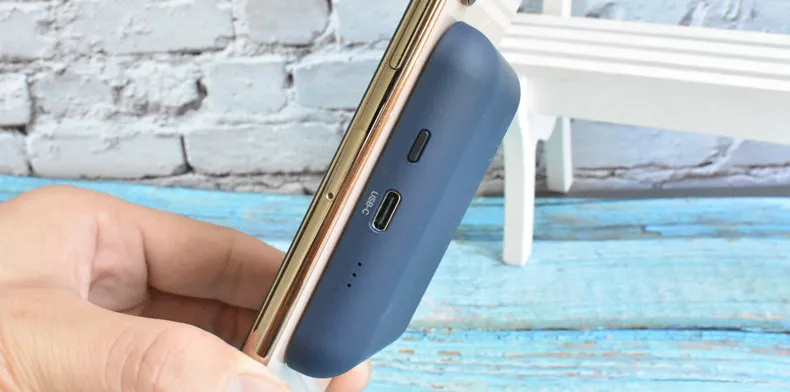 Портативное зарядное устройство 5 Вт Qi Беспроводное для iPhone X Xs MAX XR 8 plus быстрая