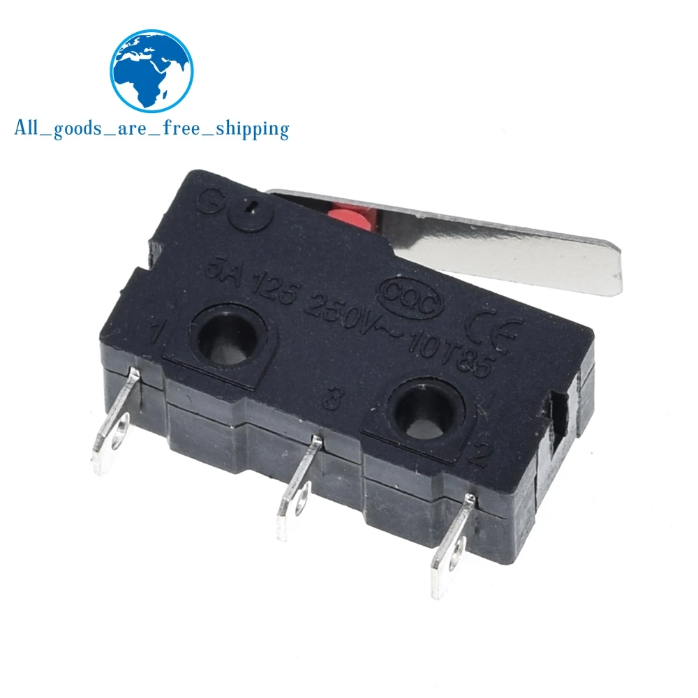 10 шт. Переключатель ВКЛ/ВЫКЛ KW11-3Z 5A 250V микропереключатель 3PIN с пряжкой Новинка |