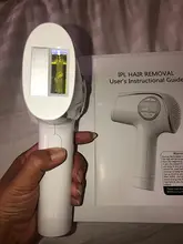 Fotodepiladora láser IPL para mujer, recortadora Facial, depiladora láser con luz pulsada
