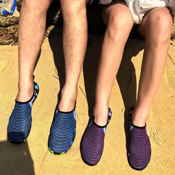 

Aqua Shoes Water Shoes Yoga Barefoot Quick-Dry Slip-on Wear-resistant Breathable Outdoor River Seaside Antiskid Socks Wading