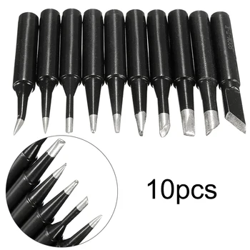 

10X Lead-free Solder Iron Tip Set 900M T Screwdriver For Station Welding Head